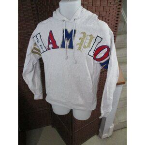 Champion Reverse Weave Spell Out Hoodie Sweatshirt Adult Small Multi Color